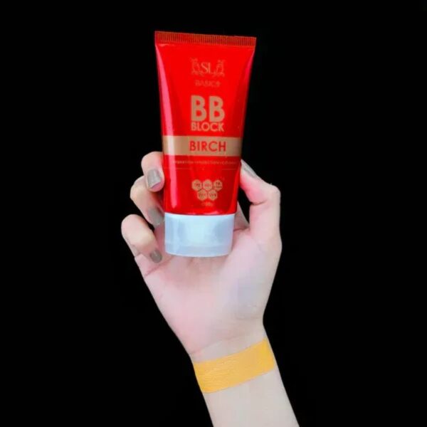 SL Basics BB Block SPF 50g – Tinted Sunscreen with Hydration, UV Protection & Flawless Coverage | Vitamin E & Lotus Extract - Image 2