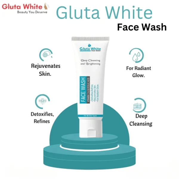 Gluta White Skin Care Bundle – Pack of 3 (Serum + Night Cream + Face Wash) - Image 16