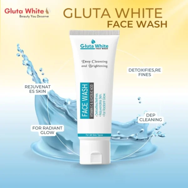 Gluta White Skin Care Bundle – Pack of 3 (Serum + Night Cream + Face Wash) - Image 17